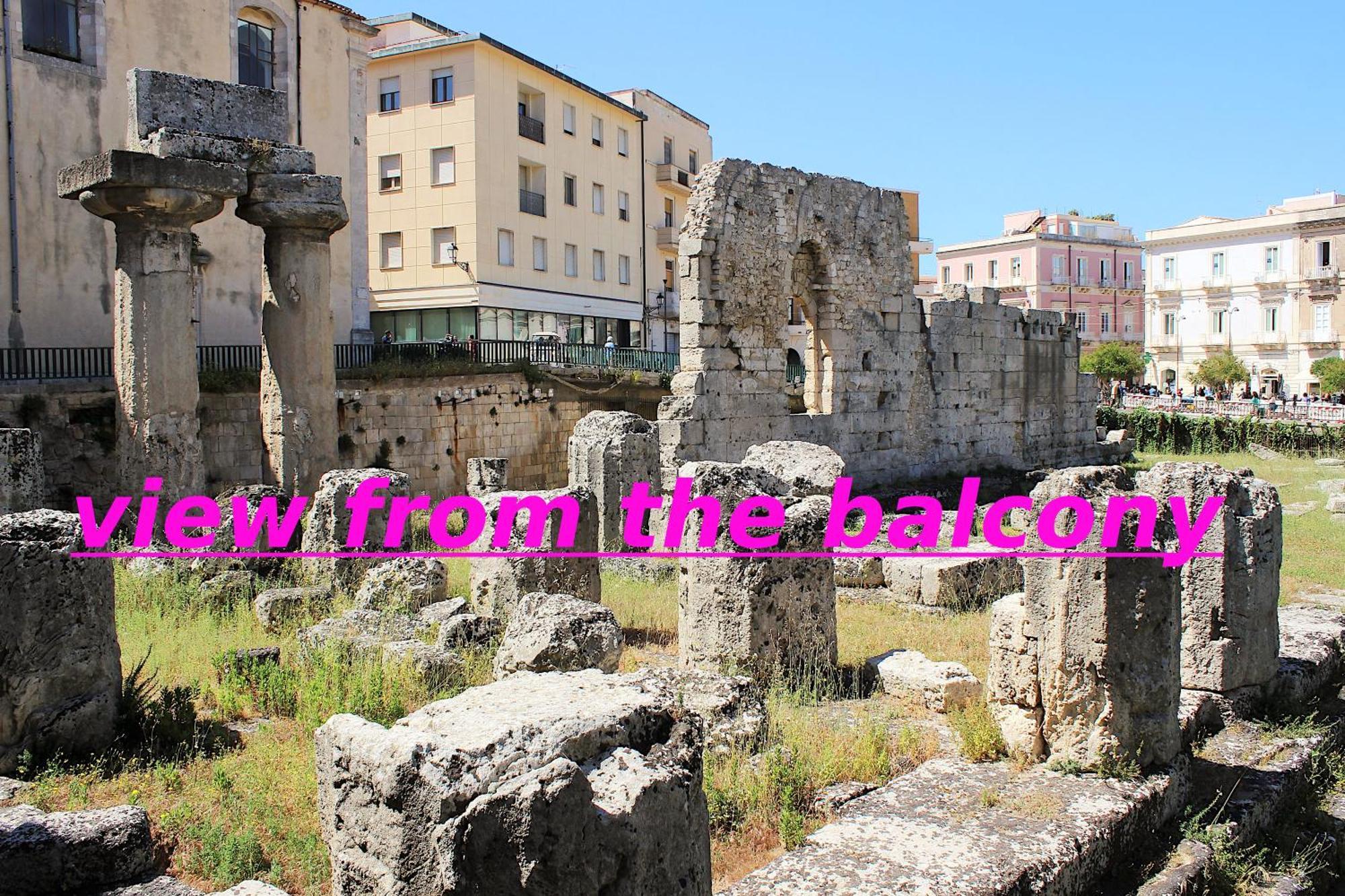 Apollonion Hh Above Apollo'S Temple Ortygia Apartamento Syracuse Exterior foto