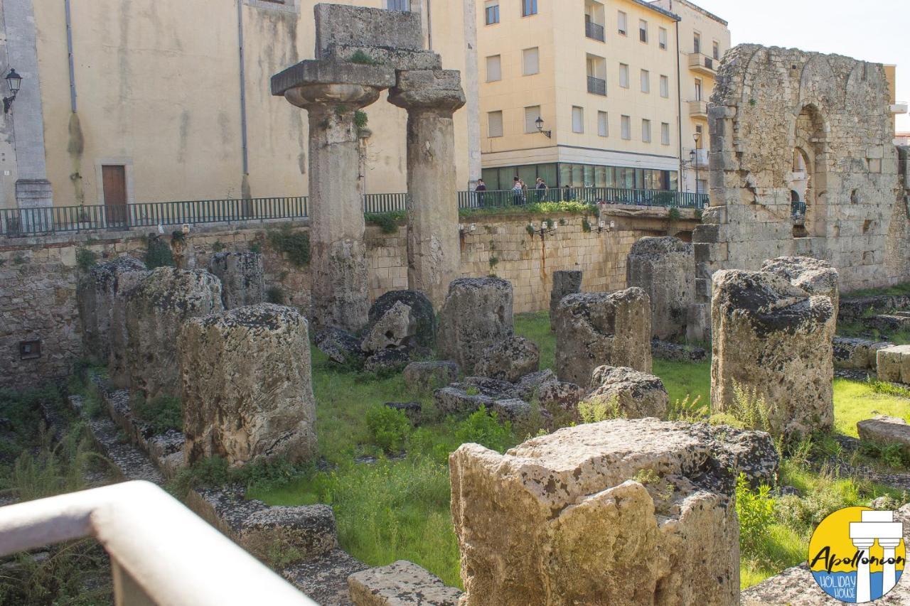 Apollonion Hh Above Apollo'S Temple Ortygia Apartamento Syracuse Exterior foto